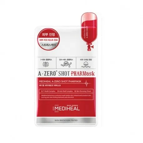 MEDIHEAL A-Zero Shot PharMask Masca de fata impotriva inflamatiilor, 25 ml