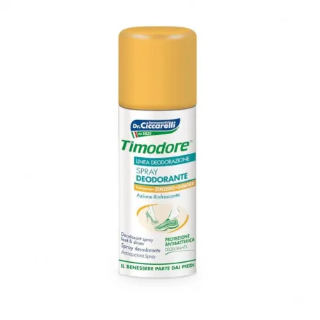 Dr.Ciccarelli Timodore Spray deodorant cu ghimbir pentru picioare, 150ml
