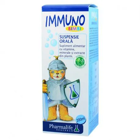 Sirop imunitate Immuno bimbi, 200 ml