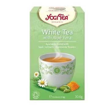 Ceai alb cu aloe vera, 17 plicuri, Yogi Tea