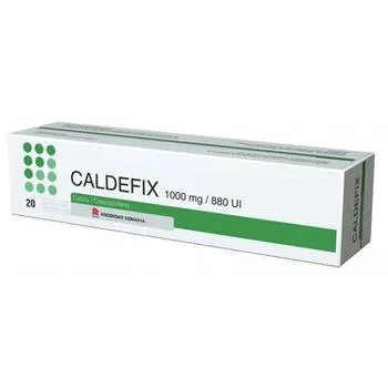 Caldefix 1000mg/ 880 ui, 20 comprimate efervescente, Recordati