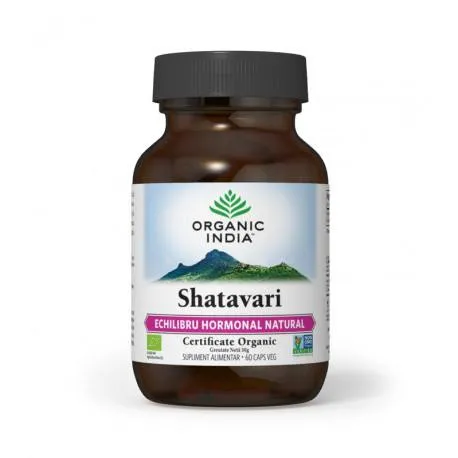 Organic India Shatavari, Echilibru Hormonal Natural