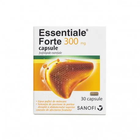 Essentiale Forte 300 mg x 30 capsule, pentru protectia ficatului
