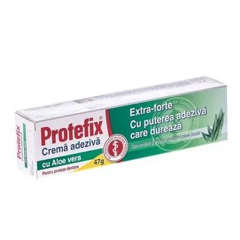 Protefix Extra-Forte crema adeziva cu Aloe Vera, 47g, Queisser Pharma