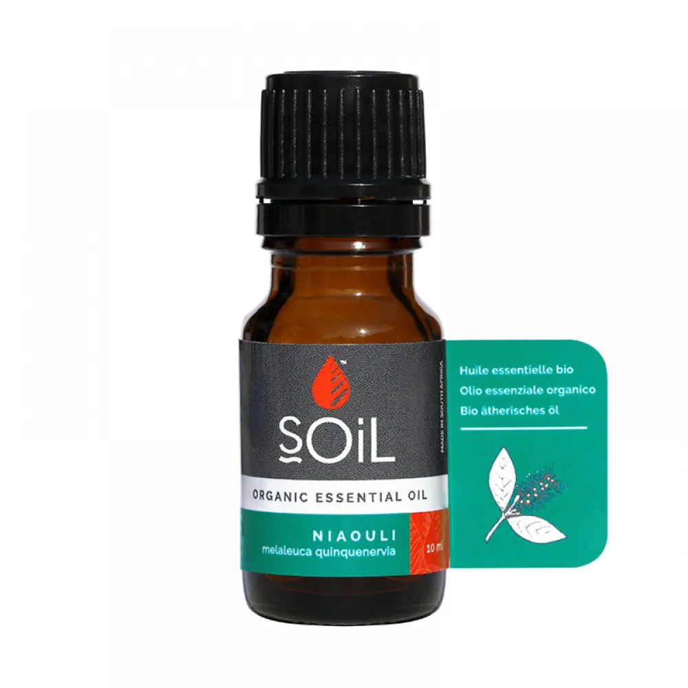 Ulei Esential Niaouli 100% Organic (10 ml), SOiL