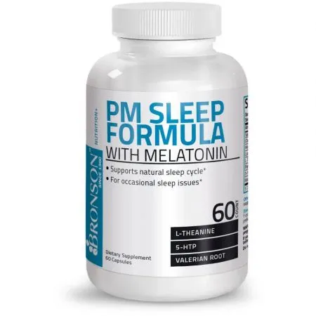 Melatonina Complex Formula, 5 mg, 60 tablete, Bronson Laboratories