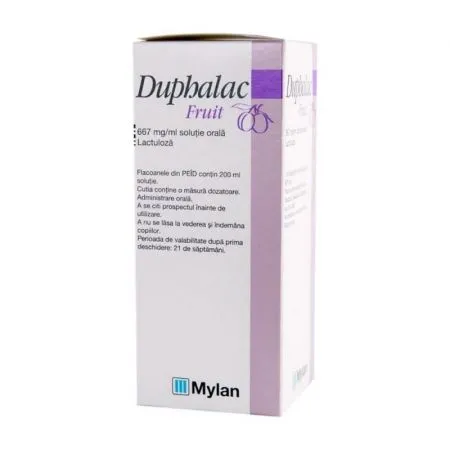 Duphalac Fruit, 667 mg/ml soluţie orală, 20 plicuri, Mylan