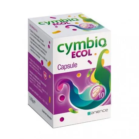 Cymbio ECOL x 10 caps. - probiotice