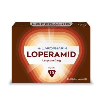 Loperamid 2mg, 10 capsule, Laropharm